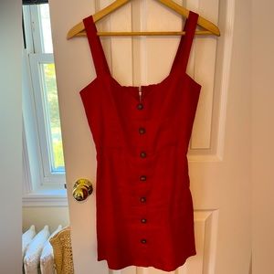 Reformation 100% linen minidress, size 2